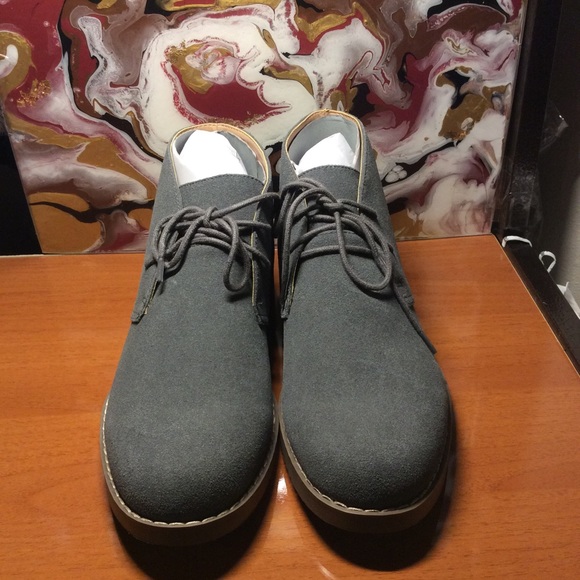 NWT Men's "Chukka" Suede Shoes - Picture 4 of 8